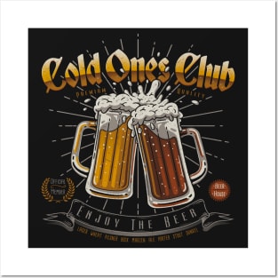 Cold Ones Club Posters and Art